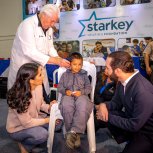 9 OCTUBRE, DONACION APARATOS PARA AUDICION,STARKEY HEARING FOUNDATION.