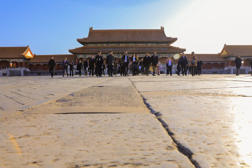 Visita a la Ciudad prohibida.