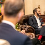 Reunion con Rector de Universidad de Ankara