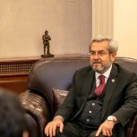 Reunion con Rector de Universidad de Ankara