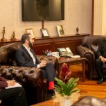 Reunion con Rector de Universidad de Ankara