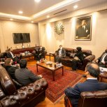 Reunion con Rector de Universidad de Ankara