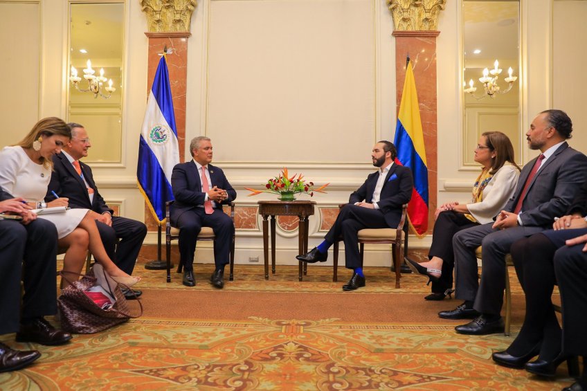 Reunión Bilateral con Presidente de Colombia.